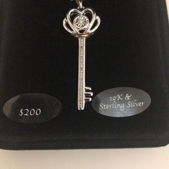 Brand new with box and tags -10k sterling silver - Picture 2 of 2